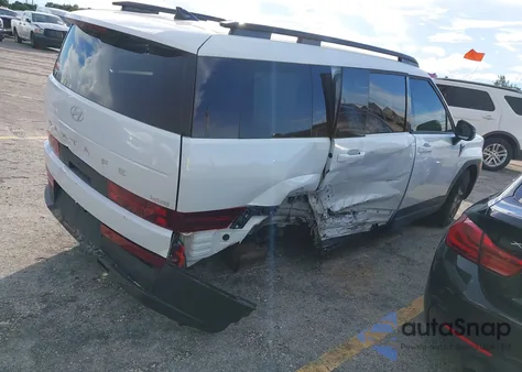 2025 Hyundai Santa Fe Hybrid Sel from USA, damaged, VIN 5NMP24G10SH025885